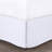 5 Piece Microfiber Ruffled Comforter Set White Queen-121790328