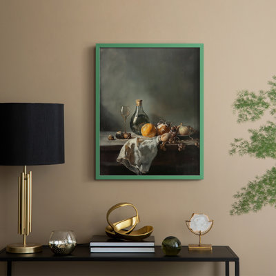Reproduction encadrée FLORAL Series DCCxx - bois massif