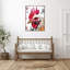 «Red Rooster» par Ilora, reproduction d'art sur toile encadrée-630871090