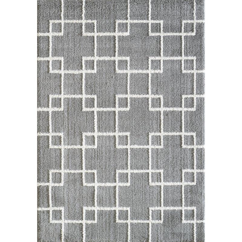 Kempf Geometric Indoor Rug, Rectangle 3'11" x 5'7"