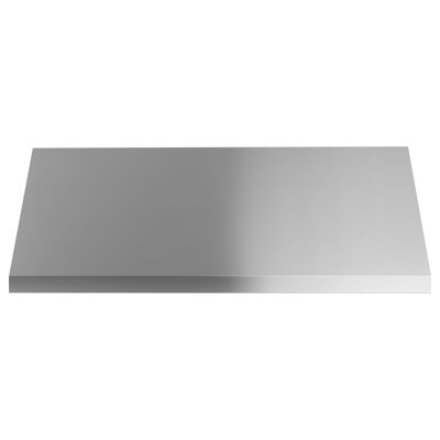 48" 1200 CFM Ducted Wall Mount Range Hood in Silver