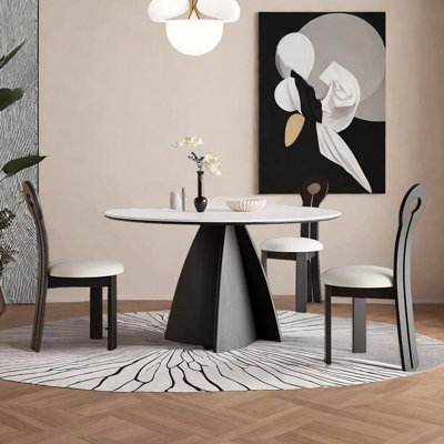 Table de salle à manger française minimaliste