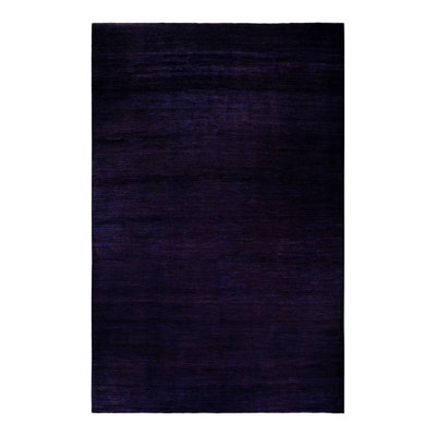 Tapis mauve unique 12 pi 2 po x 18 pi 5 po Zamari