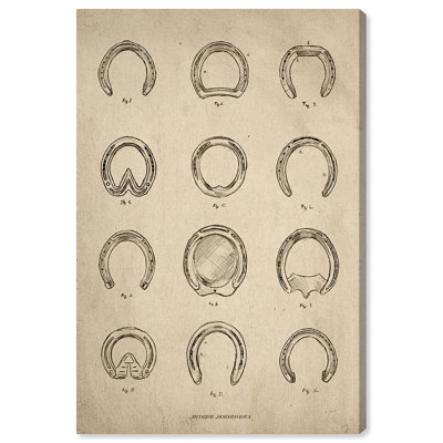 " Antique Horseshoes "