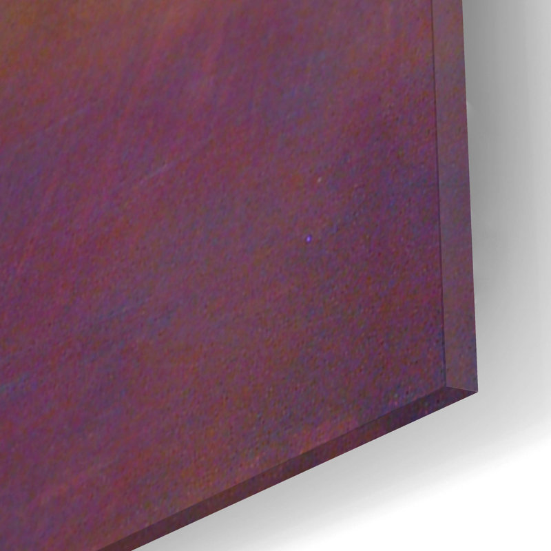 On Plastic/Acrylic Print, H 12 po x l 12 po x P 0,13 po