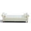 Banc rembourré 87 po avec accoudoirs roulés et 2 coussins-880199375
