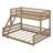 Bunk Bed With Ladder And Guardrails