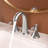2-handle Bathroom Faucet with Drain Assembly-61058223