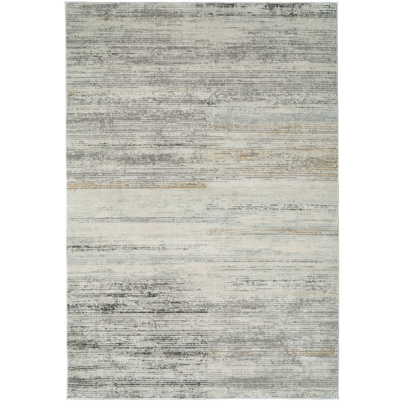 ANNALISE 6.7X9.6 7611-989 GREY/BEIGE/CHARCOAL, Rectangle 6'7" x 9'6"