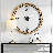 Nelsie Banana Leaf Wall Clock
