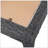 Outdoor Antibes Wicker Side Table,Accent Table,Grey-656290713