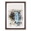 Skogafoss Waterfall Iceland - Picture Frame Painting Print-56853436-56853438