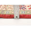 Tapis unique rouge / bleu en laine noué à la main de style années 2010 de 5 pi x 6 pi 6 po Qaiden