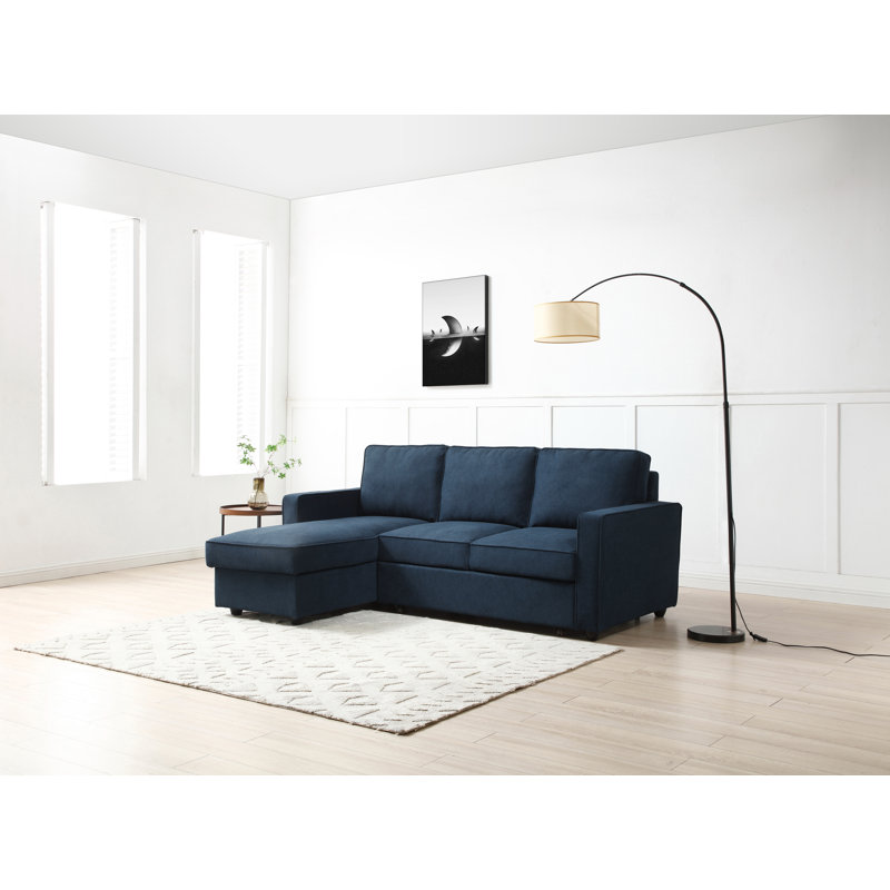 Althoff 3 Seater Sofa Bed, Navy