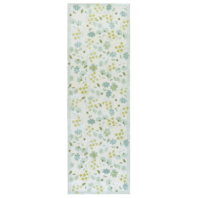 Tapis floral performance lavable à la machine MSRW 189