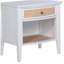 Talia White 1-drawer Nightstand