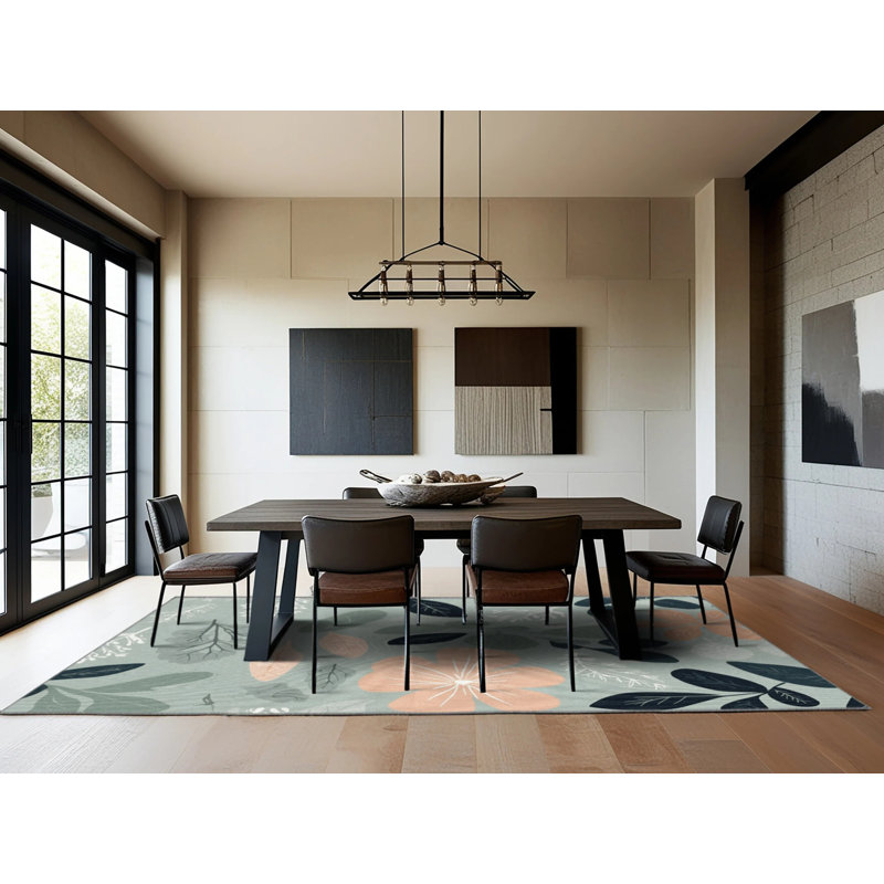 Blooming Fields Rug, Square 7'