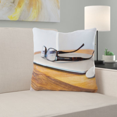 Macbook Throw Pillow