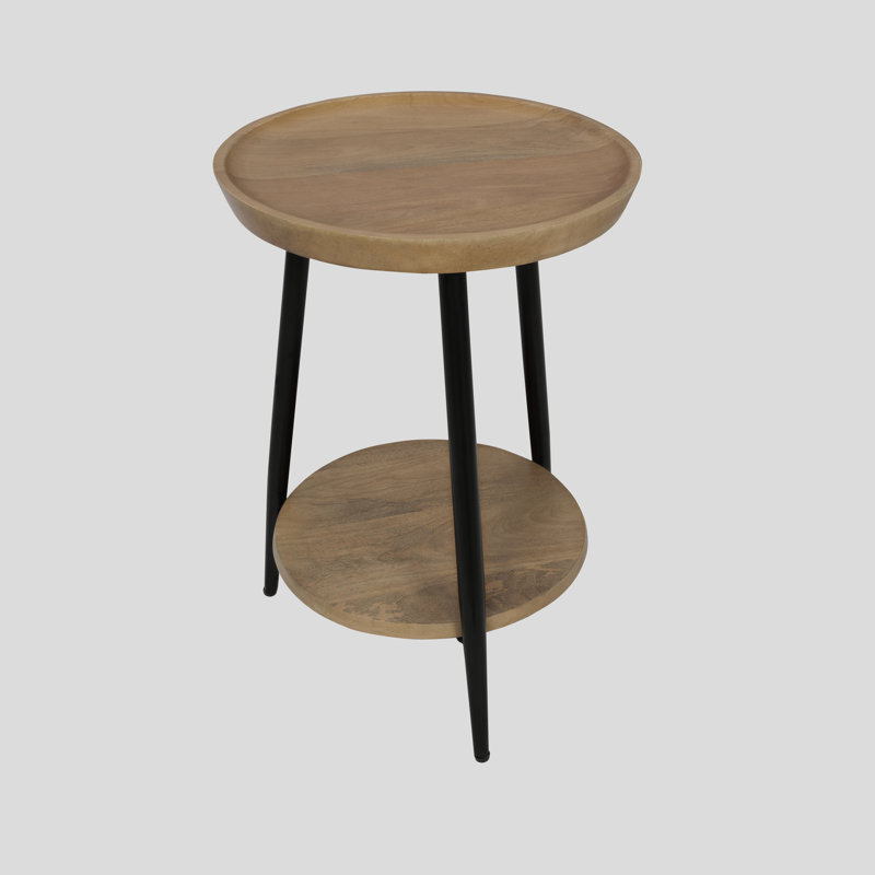 Table de bout en bois massif Orvane