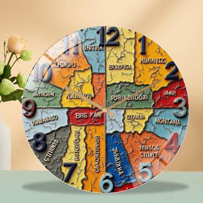 Horloge murale 12 po