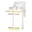 Tourou 11.4" H Outdoor Armed Sconce-94886892-94886893