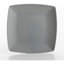 Assiettes, bols et tasses en mélamine carrée 16 pièces Gibson Home, gris