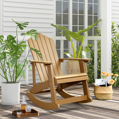 Chaise Adirondack berçante Aweys