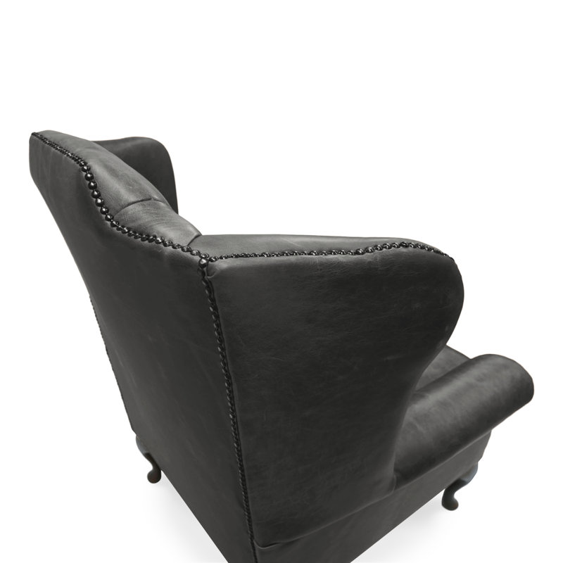 Dellaquila Upholstered Accent Chair, Black