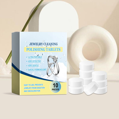 jewelry cleaning sheet Tablets Agents Brightening Refurbish Decontamination Maintenance Effe
