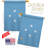 Double Sided 40'' H x 28'' W Polyester Flag Set