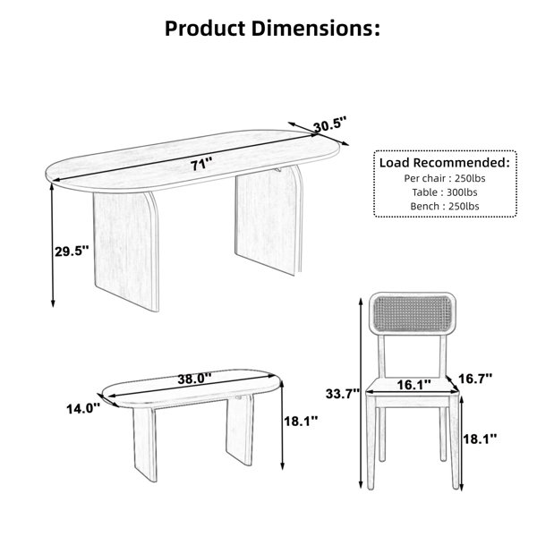 Dimensions du produit
