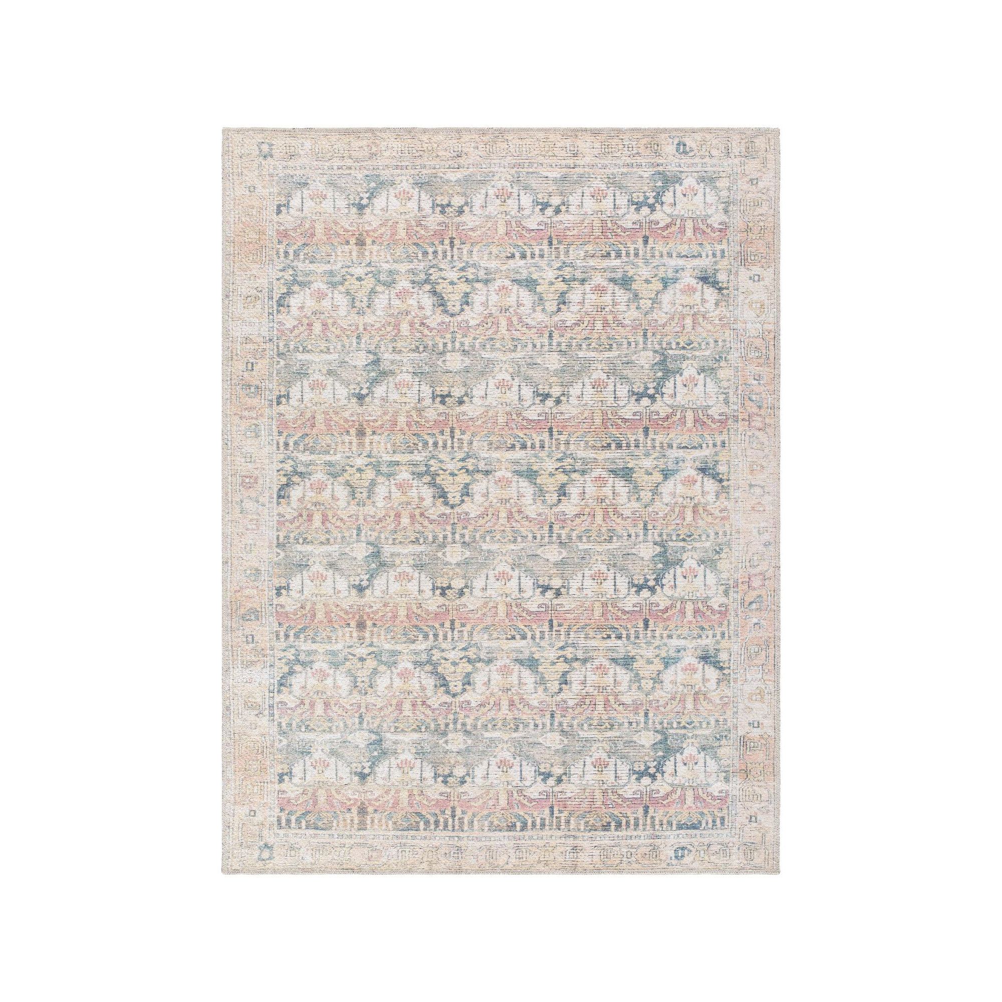 Yaruna Machine Washable Area Rug, Rectangle 8'10" x 12'