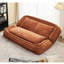 Nouveau lit double pour chien avec paresseux chenille orange pour travailler dans un garde-manger à la maison