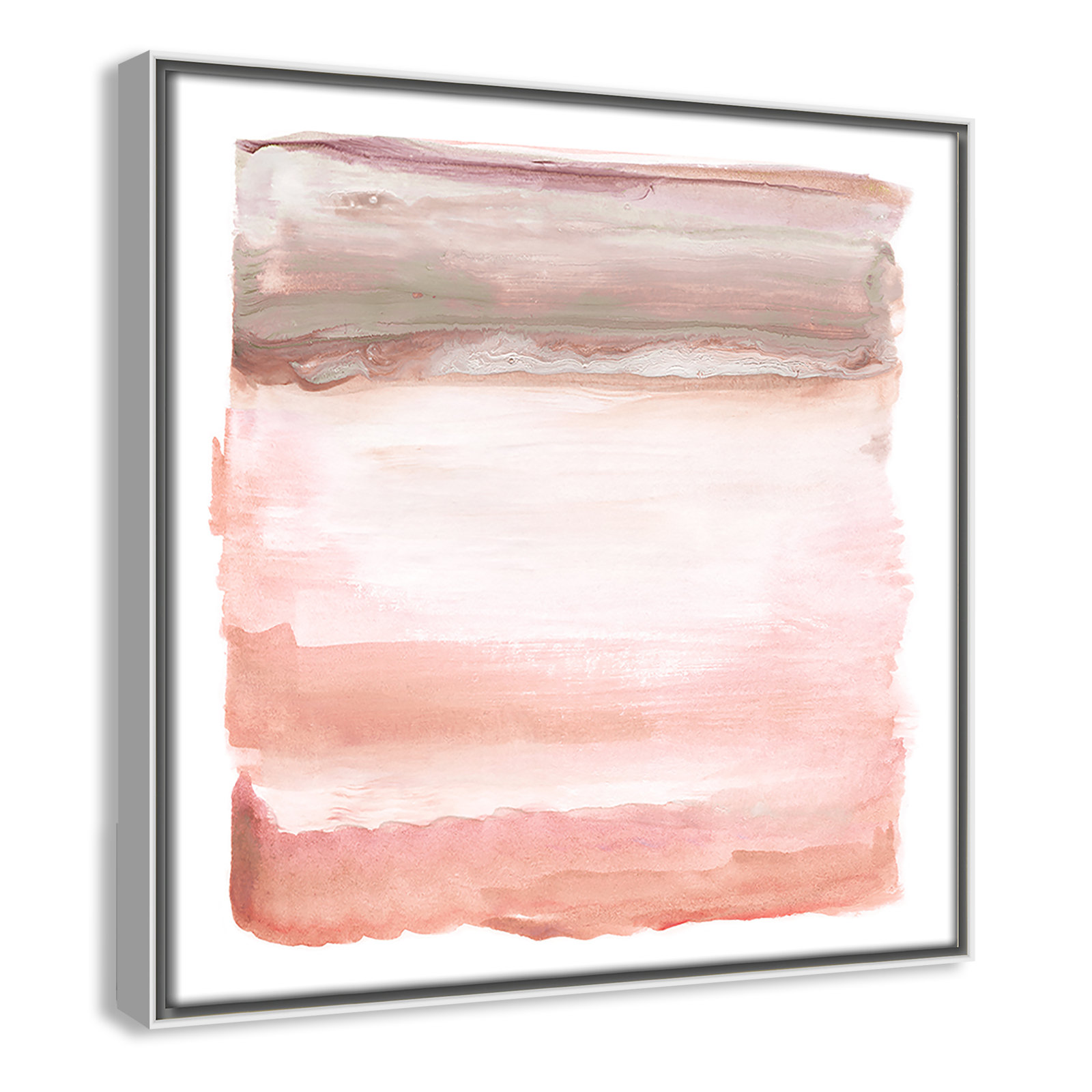 Lakeland "Boho Sky I" Print by Nan, 13.5" H x 13.5" W x 2" D, White