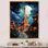 La tour Eiffel, suralisme II - paysages urbains, impressions sur toile