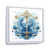 Cadre flottant blanc
