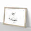 Rear of a Lying Cow by Jean Bernard - Picture Frame Drawing Print-55597866-55597867
