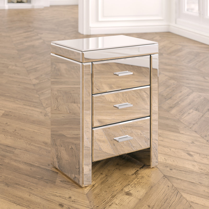 Hector 47cm W Bedside Table