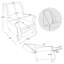 Fauteuil inclinable Connie-475292968