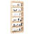 Book Cabinet Room Divider Display Book Rack Bookshelf Solid Wood Pine-2031626837-2031626847