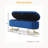 Storage Bench Bedroom Bench, Velvet Oval Upholstered End Of Bed Bench With Golden Metal Legs,50"Modern Storage Ottoman Bench For Bedroom, Living Room,Entryway,Window, Blue