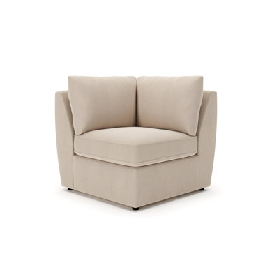 Chaise d'angle rembourrée Halston