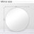 Modern Wall-Mounted Aluminum Round Mirror-1702178026-1702178020