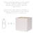 UBXT 3 Sprouts - Recycled Fabric Storage Cube - Terrazzo-84467064