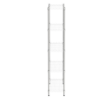 5-Shelf Adjustable, Heavy Duty Storage Shelving Unit