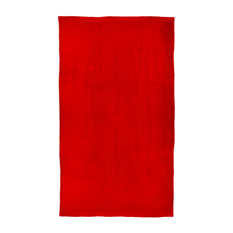 Serviette 100% coton, Rouge