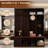 Zorindale Hall Tree Storage Cabinet - Farmhouse, Open Compartment