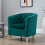 Tarbes Velvet Barrel Chair-1975111427