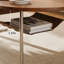 Table basse vintage en bois massif