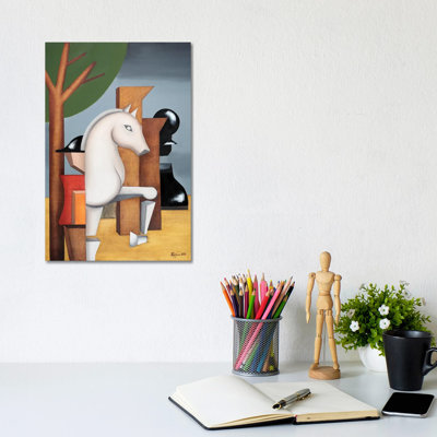 Chess by Alexander Trifonov - Wrapped Canvas Print
